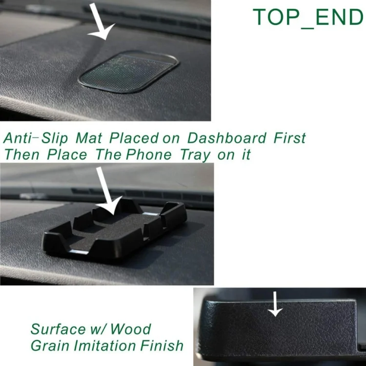 TBD06053625_B2.webp DM-006 Car Mobile Phone Navigation Bracket Instrument Panel Non-slip Storage Box - Image 3