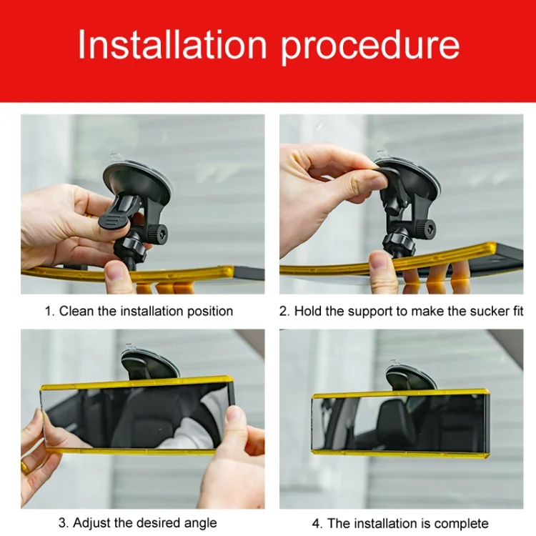 TBD06053704_7.webp Car Modification Rotatable Adjustable Suction Cup Curved Rearview Mirror - Image 8