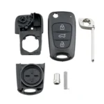 For Hyundai / Kia 3-Button Folding Car Key Shell - Image 5