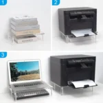 Desktop Acrylic Laptop / Printer Raised Stand - Image 6