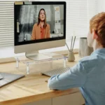 Desktop Acrylic Laptop / Printer Raised Stand - Image 7