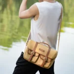 Vintage Camera Bag Crossbody Canvas Digital Bag - Image 11