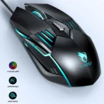 T-WOLF G560 6-keys Cool Breathing Light Gaming Wired Mouse Mechanical Office Silent Mouse - Image 4
