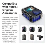 AMagisn Upgrade Ver Metal Rabbit Cage For GoPro HERO13 Black / HERO12 Black / HERO11 Black / HERO10 Black / HERO9 Black - Image 8