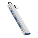 Side Plug Wireless Docking Station 4 In 1 Multifunctional Computer Cable Hubs