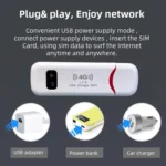 4G USB WiFi Dongle NIC Router WiFi Wireless Car Hotspot - Image 5