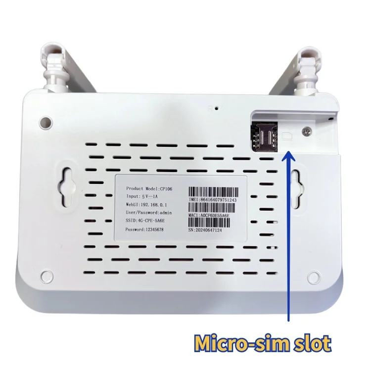 TBD06054122_B3.webp 4G CPE Wireless Plug-In Mobile Routing WiFi6 Wire Hotspot, EU Plug - Image 4