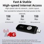 4G UFI LTE WiFi Dongle Wireless Router Plug-in NIC Router - Image 5