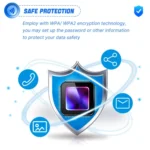 4G CPE WiFi6 Plug-in Wireless Router Dual Port Wireless Hotspot, EU Plug - Image 7