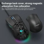T-WOLF G520 7-keys RGB Marquee Honeycomb Hollow Gaming Wired Mouse - Image 7