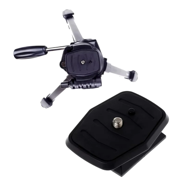 TBD06054185_B3.webp Tripod Head Quick Release Plate For WeiFeng WT3730 3750 3770 / YUNTENG 590 600 668 688 690 / Sony D680 D580 VCT-50AV - Image 4
