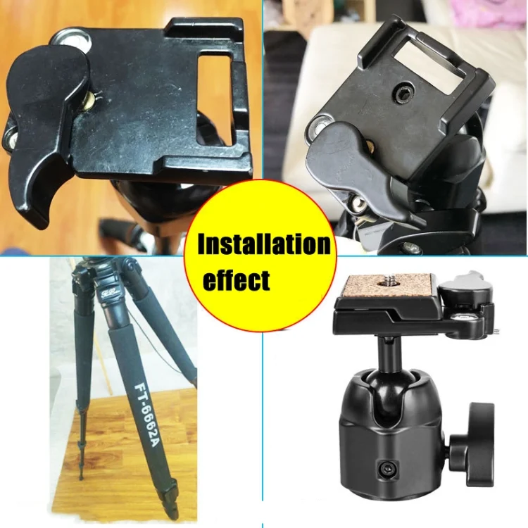 TBD06054188_4.webp For WeiFeng WF-6662A Tripod Quick Release Plate Metal QR Plate - Image 5