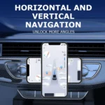 AIMITE M8 Car Wireless Charger Phone Holder Vacuum Suction Cup Strong Magnetic Support Bracket - Image 5