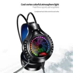 YINDIAO Q7 Colorful Light Computer Wired Headset USB Gaming Headset - Image 7