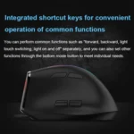 ZELOTES T50 9-Keys RGB Lighting Effect Vertical Grip Ergonomic Programming Wired Mouse - Image 11