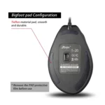 ZELOTES T20 6-Keys Vertical Grip Ergonomic Laptop Wired Mouse - Image 13