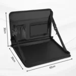 Multifunctional Car Steering Wheel Dining Table Car Seatback Hanging Foldable Storage Bag - Image 3