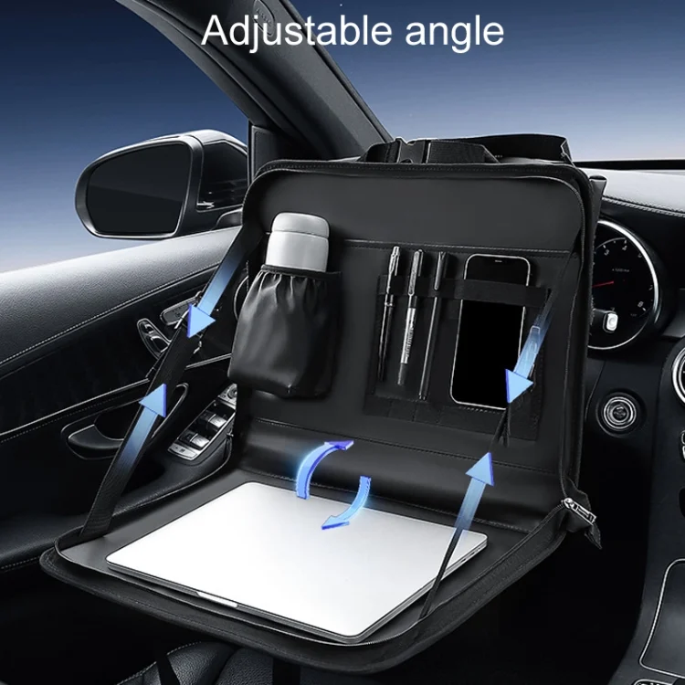 TBD06054343_B3.webp Multifunctional Car Steering Wheel Dining Table Car Seatback Hanging Foldable Storage Bag - Image 4