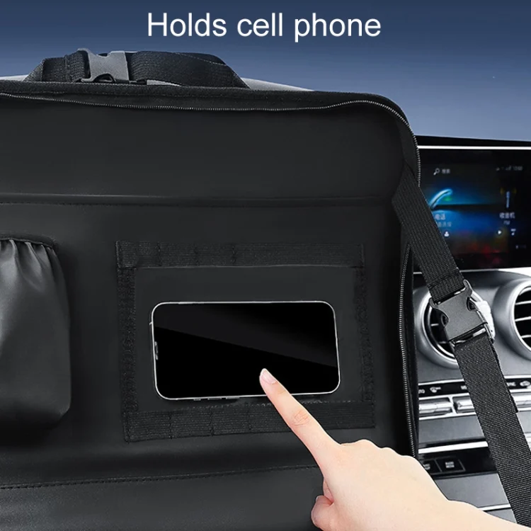 TBD06054343_B4.webp Multifunctional Car Steering Wheel Dining Table Car Seatback Hanging Foldable Storage Bag - Image 5