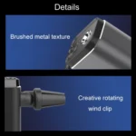 A26 Intelligent Car Air Vent Essential Oil Aromatherapy Diffuser Deodorizing Spray Scent Extender - Image 7