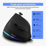 ZELOTES C18 11-Keys RGB Vertical Grip Ergonomic Joystick Programming Gaming Wired Mouse - Image 12