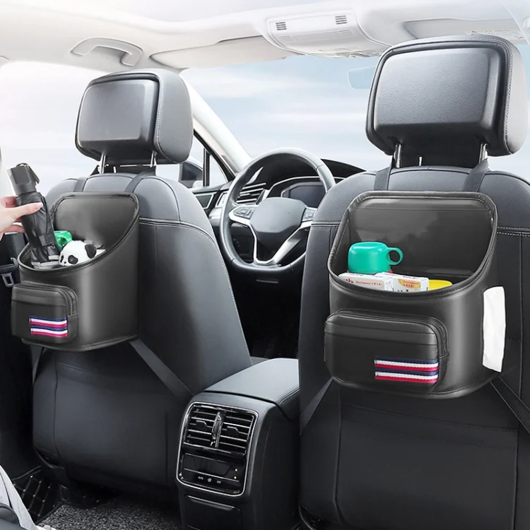 TBD06054400_B1.webp Car Seatback Storage Hanging Bag Vehicle Multifunctional Storing Tissue Box - Image 2