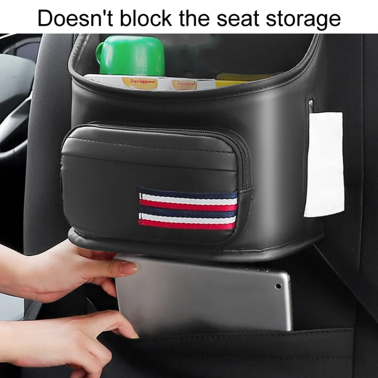 TBD06054400_B4.webp Car Seatback Storage Hanging Bag Vehicle Multifunctional Storing Tissue Box - Image 5
