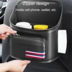 Car Seatback Storage Hanging Bag Vehicle Multifunctional Storing Tissue Box - Image 7