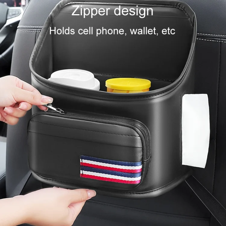 TBD06054400_B6.webp Car Seatback Storage Hanging Bag Vehicle Multifunctional Storing Tissue Box - Image 7