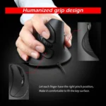 ZELOTES T30 6-keys Vertical Grip Detachable Ergonomic Wired Mouse - Image 13