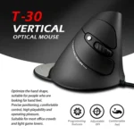 ZELOTES T30 6-keys Vertical Grip Detachable Ergonomic Wired Mouse - Image 3