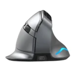 ZELOTES F-26C 8-Keys 2.4G+Bluetooth Dual-Mode LED Display Vertical Grip Wireless Mouse - Image 2