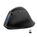 ZELOTES F36A 6-Buttons Vertical Grip Ergonomic Rechargeable Wireless Mouse - Image 2