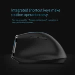 ZELOTES F36A 6-Buttons Vertical Grip Ergonomic Rechargeable Wireless Mouse - Image 11