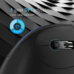 ZELOTES F36A 6-Buttons Vertical Grip Ergonomic Rechargeable Wireless Mouse - Image 7