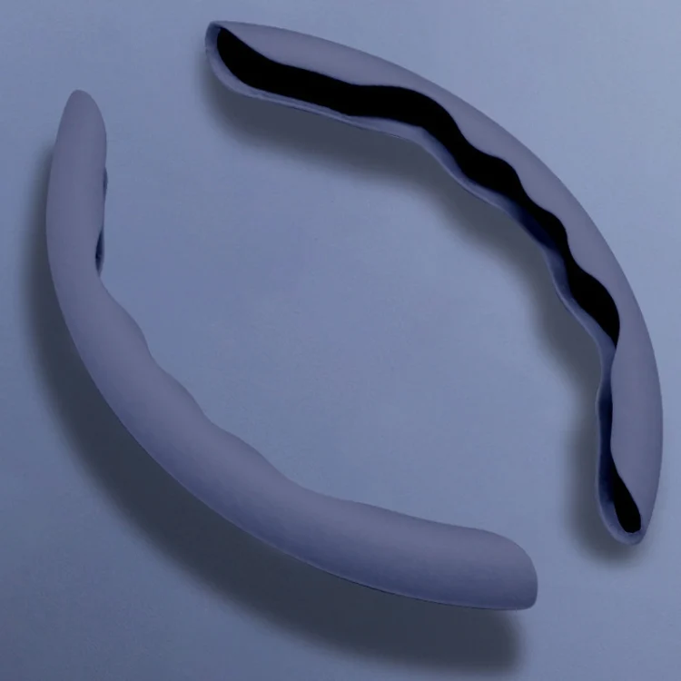 TBD06054456_B2.webp 38cm Liquid Silicone Sweat-Absorbing Anti-Skid Car Steering Wheel Cover - Image 3