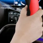 38cm Liquid Silicone Sweat-Absorbing Anti-Skid Car Steering Wheel Cover - Image 6