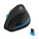 ZELOTES F-35A 6-Buttons Vertical Grip Ergonomic Rechargeable Wireless Mouse - Image 2