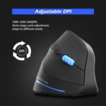 ZELOTES F-35A 6-Buttons Vertical Grip Ergonomic Rechargeable Wireless Mouse - Image 8