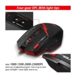 ZELOTES C8 8-buttons Ergonomic Game Programming Custom Wired Mouse - Image 7