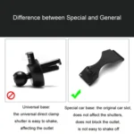 For Mercedes-Benz Mobile Phone Holder Car Air Outlet Base - Image 2