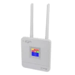4G LTE CPE Colorful Screen Router Triple Network Plug and Play Mobile Router, EU Plug