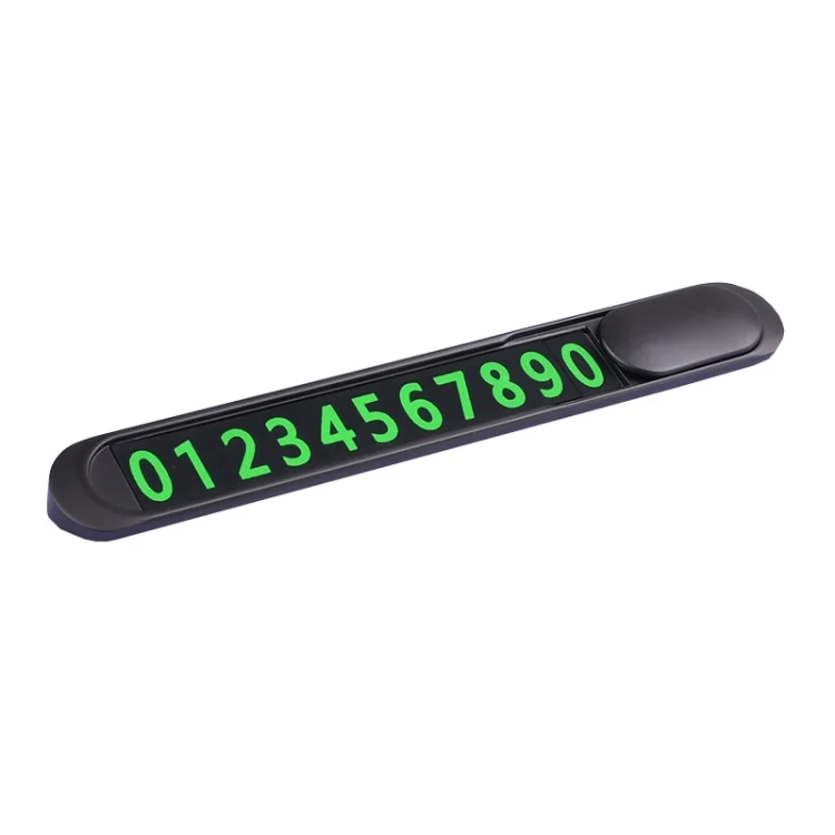 T1 Car Hidden Moving Phone Plate Vehicle Temporary Parking Number Board