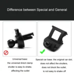 For Toyota Car Air Outlet Phone Holder Base - Image 2