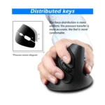 ZELOTES F17 6-buttons Vertical Grip Ergonomic Wireless Mouse - Image 4