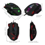ZELOTES C12 12-buttons Ergonomic Programming Custom Gaming Wired Mouse - Image 3
