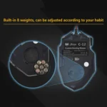 ZELOTES C12 12-buttons Ergonomic Programming Custom Gaming Wired Mouse - Image 8