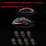 ZELOTES C19 12-Keys Ergonomic Programming Custom Wired Mouse - Image 6