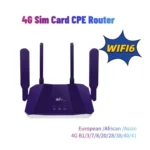 4G WiFi6 SIM Card CPE Wireless Router, EU Plug - Image 3