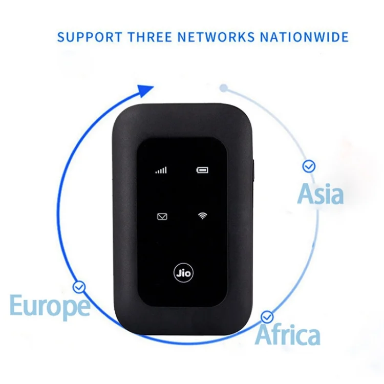 TBD06054592_B2.webp Jio MF680S 4G+ Wireless SIM Card Router Portable WiFi - Image 3